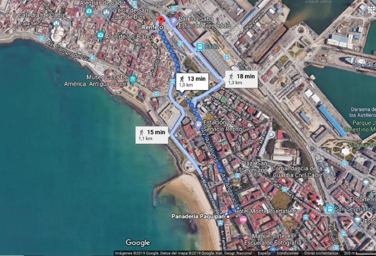 Cadiz Beach & Kids - Free Parking - Sea Views Bagian luar foto